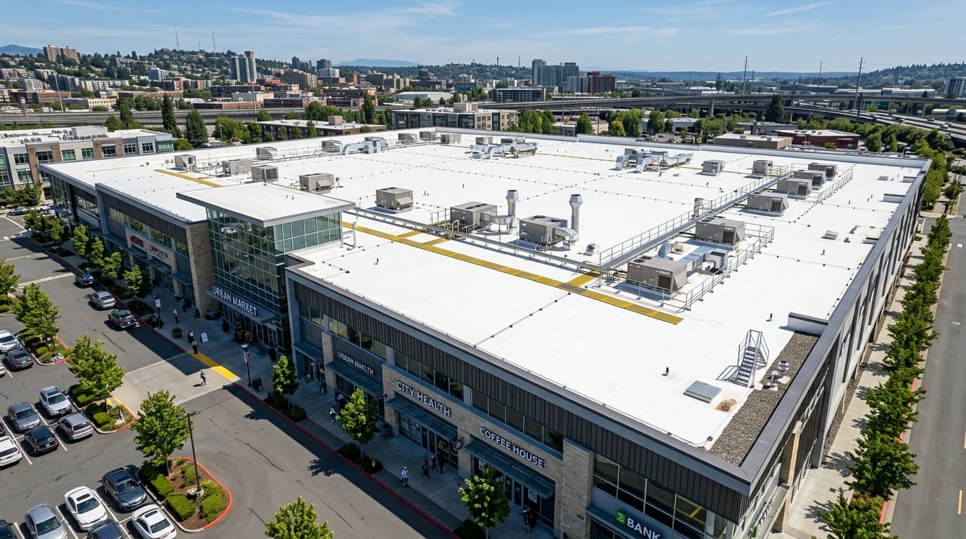 Commercial TPO Flat Roofing